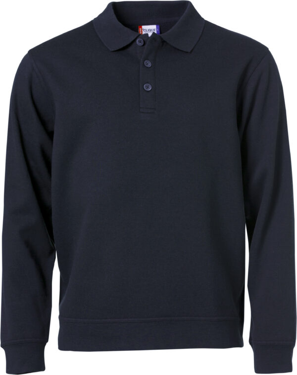 Basic Polo Sweater Basic Polo Sweater