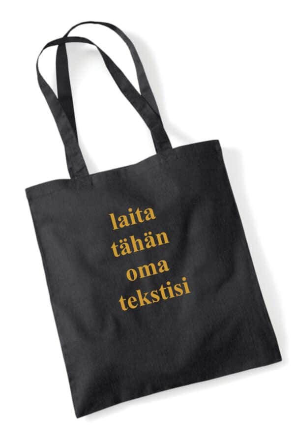 Kangaskassi omalla tekstillä kult Kangaskassi omalla tekstillä kult