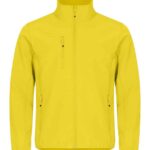 0200910-10_ClassicSoftshellJacket_Lemon_front