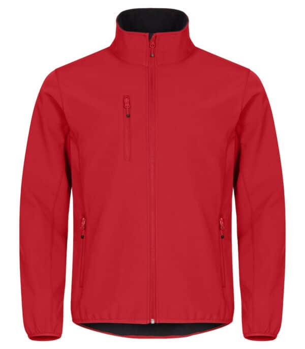 0200910-35_ClassicSoftshellJacket_Red_front 0200910-35_ClassicSoftshellJacket_Red_front