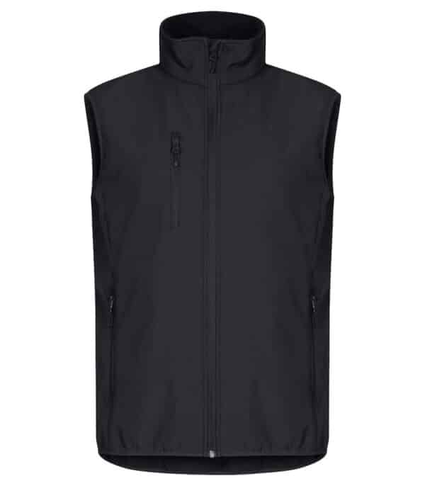 0200911-99_ClassicSoftshellVest_Black_front 0200911-99_ClassicSoftshellVest_Black_front