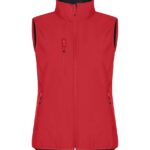 0200916-35_ClassicSoftshellVestLady_Red_front