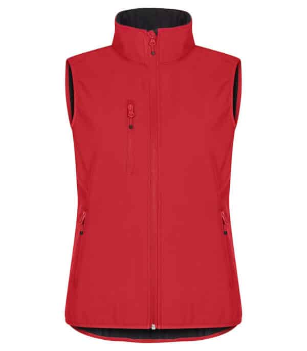0200916-35_ClassicSoftshellVestLady_Red_front 0200916-35_ClassicSoftshellVestLady_Red_front