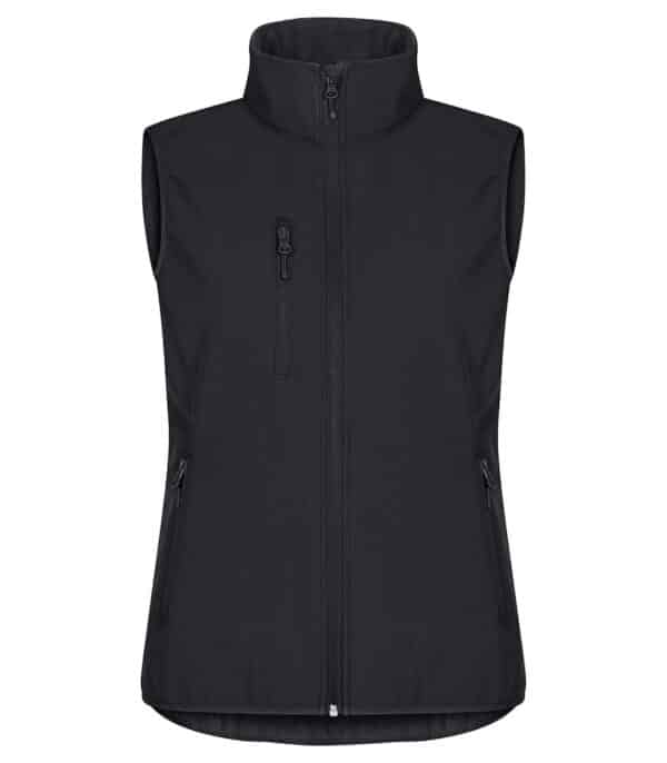 0200916-99_ClassicSoftshellVestLady_Black_front 0200916-99_ClassicSoftshellVestLady_Black_front